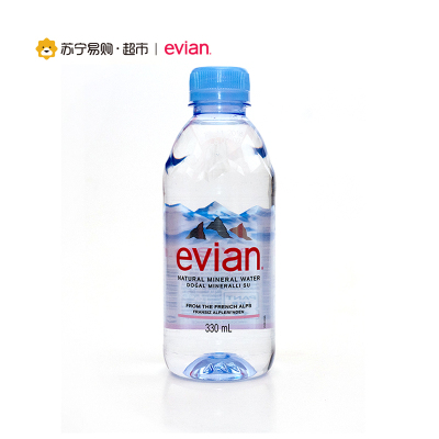 依云天然矿泉水330ml.