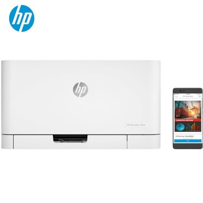 惠普HP Color Laser 150nw 彩色激光打印机 A4无线彩色激光打印机家用打印机学生打印机彩色打印机无线彩色打印机