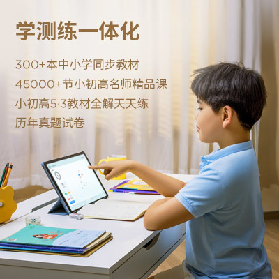 联想小新平板 12.7英寸 8GB+128GB WIFI 大屏护眼认证 K12学习同步教材及讲解 海量学习资源 家长管控