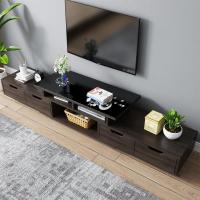 电视柜茶几组合现代简约小户型实木色简易北欧电视机柜家用客厅桌