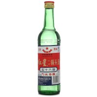 红星二锅头酒 56度 大二 500ml 单瓶装纯粮清香型高度白酒（新老包装随机发货）