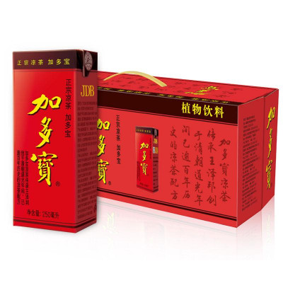 加多宝凉茶盒装饮料250mlx16