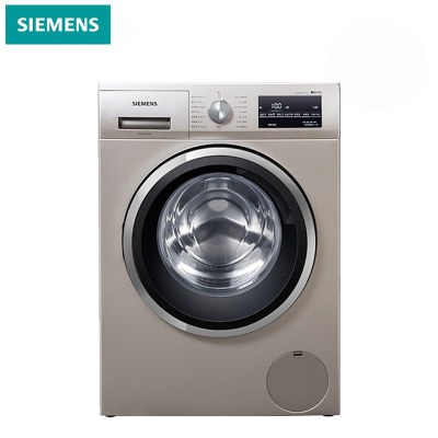 西门子洗衣机10kg家用全自动滚筒洗衣机WM12P2692W