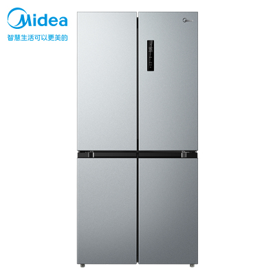 (厂发入户)美的480 BCD-480WSPZM(E) 十字对开冰箱一级智能双变频家用电冰箱双循环风冷无霜