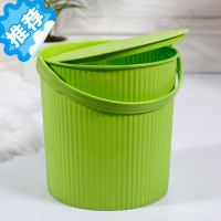 三维工匠水桶可坐塑料桶带盖凳子收纳水桶洗车钓鱼桶垃圾桶储物桶幼儿园桶 [加厚特大号]坐高30厘米绿色
