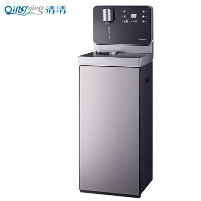 清清(Qingqing)即热式茶吧机智能饮水机三秒速热下置水桶可调水温家用开水机(QQS-C16A星空灰)