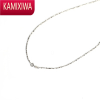 KAMIXIWAS银项链男潮ins风简约高级感锁骨链个性设计饰品情侣