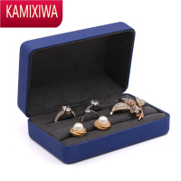 KAMIXIWA小巧创意戒指收纳盒耳钉耳环胸针盒珠宝首饰整理盒饰品包装盒子