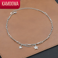 KAMIXIWA银星星项链轻奢小众高级感ins冷淡风设计感女夏天锁骨链泰银