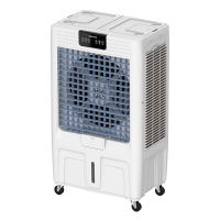 奥克斯(AUX)冷风机工业水冷空调扇单冷工厂车间制冷风扇大型可移动餐厅商用加水降温加湿冷气机FLS-Z50AR遥控款