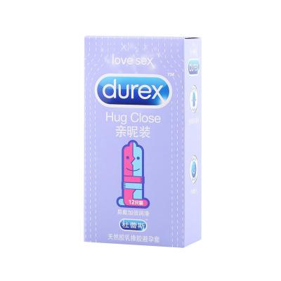 杜蕾斯(Durex) 避孕套 亲昵 12只装 标准款安全套套 男用成人情趣计生用品byt