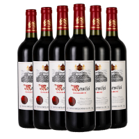 六支 Mountfei法国原酒进口红酒干红葡萄酒