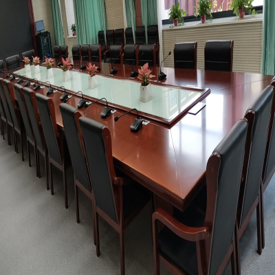 会议桌椅包括12把椅子HYZ001规格4.5mx1.8mx0.76m