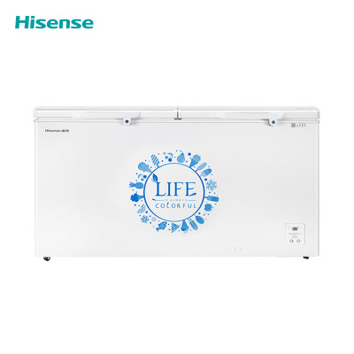 海信(Hisense)冷柜 330升双箱双温区冷柜安全把手大空间大冷动力节能省电 BCD-330N