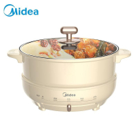 美的(Midea) DH2602Y 电火锅电热锅电煮锅鸳鸯分离式保温 4L