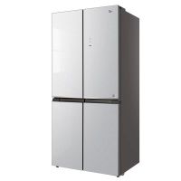 美的(Midea)BCD-460WSGPM山脉灰-石迹 460升十字对开门一级能效家用超大容量电冰箱超薄可嵌入风冷无霜