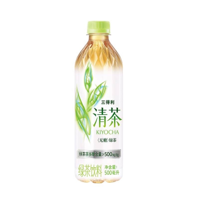 三得利清茶无糖绿茶500ml