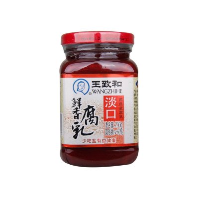 王致和淡口鲜香腐乳250g下饭菜调味品北京特产