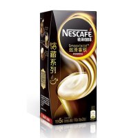雀巢(Nestle)金牌馆藏丝滑拿铁咖啡 20gX5条盒装 速溶咖啡