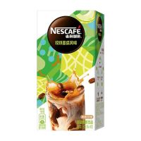 雀巢咖啡(NESCAFE)特调果萃系列 玫珑蜜瓜风味即溶咖啡饮品95g(5条*19克)