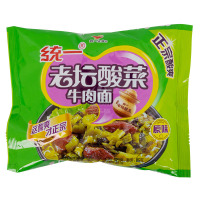 统一 老坛酸菜牛肉面(香辣味)121g/袋