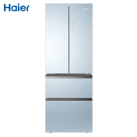海尔(Haier)332升 法式多门冰箱 变频1级能效 阻氧干湿分储 风冷无霜 BCD-332WFCL