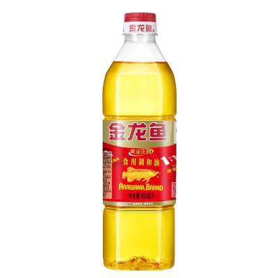 金龙鱼 黄金比例食用植物调和油 900ml 食用油