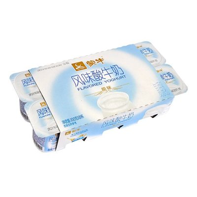 蒙牛风味酸牛奶原味100g×8杯