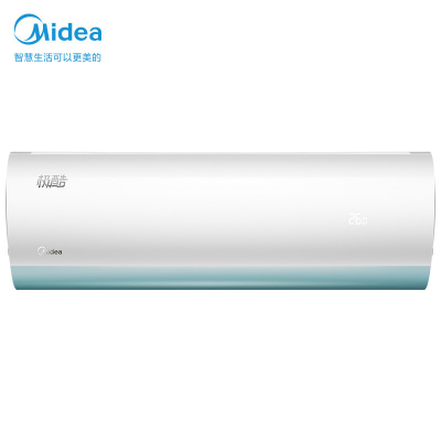 美的(Midea) 新一级 极酷升级版 大1.5匹 大风口变频冷暖壁挂式空调挂机 极酷KFR-35GW/N8VHA1