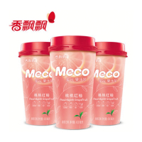 香飘飘Meco蜜谷果汁茶桃桃红柚400ml