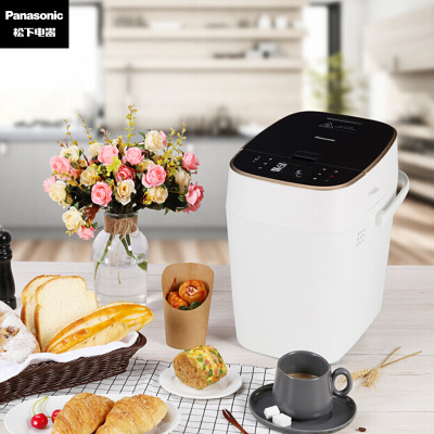 松下(Panasonic)面包机 家用 早餐机 和面机 全自动变频 可预约 果料自动投放 500g SD-MT1000