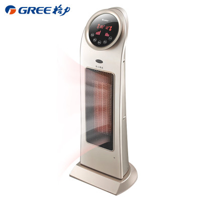 格力(GREE) 取暖器家用摇头电暖器节能立式速热暖风机办公卧室立式电暖气 NTFD-X6020B