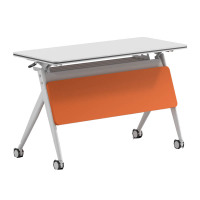 红本 HB-692 培训桌 折叠会议桌 多功能移动 条桌 五金钢架 长条桌 洽谈桌