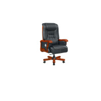 红本 HB-A271电脑椅 真牛皮可躺老板椅 人体工学办公椅 家用转椅子 头层牛皮