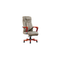 红本 HB-A2309老板椅 真牛皮椅大班椅 转椅可躺 办公椅子 人体工学座椅 电脑椅家用 舒适靠背椅