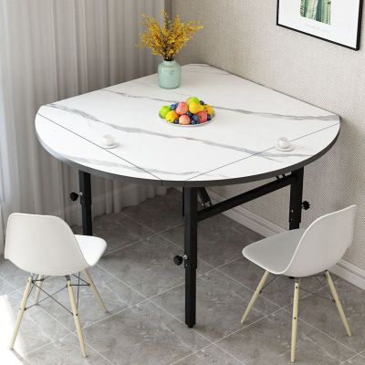 桌子折叠桌便携式家用餐桌吃饭桌子正方形方桌圆桌小户型出租房用