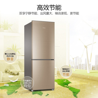 海尔(Haier)BCD-180TMPS 180升双门冰箱 节能家用电冰箱 两门冰箱 家用 冷藏冷冻