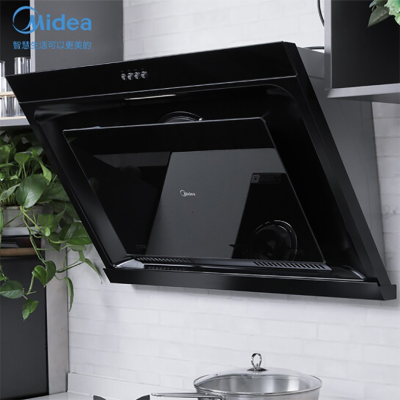 美的(Midea)CXW-200-JJD2 17m³爆炒大吸力油烟机 侧吸式 家用抽油烟机