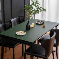 艾洛苏 双面纯色皮革桌布桌垫防水防油免洗茶几布长方形餐桌布pu皮革办公桌垫