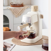 邦可臣意式美式咖啡机小型手家用全半自动带研磨煮一体办公室商用咖啡壶