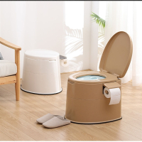 可移动马桶塑料座便椅知渡便携式痰盂孕妇家用成人夜尿桶老年人坐便器