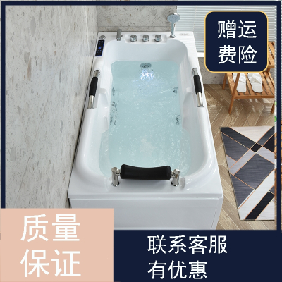 独立式嵌入式冲浪按摩恒温欧式藤印象日式家用成人情侣小户型浴缸