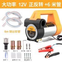 电动抽油泵12V24V220V伏自吸泵 抽油器小型 油泵柴油泵加油机 [780W]大功率旗舰版12V正反+6米