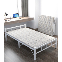 折叠床单人床办公室午睡简易双人出租房便携1.2米迪玛森家用午休硬板床