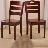 木椅子靠背椅餐椅家用凳子靠背书桌椅休闲简约迪玛森木质餐厅餐桌椅