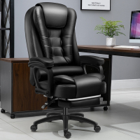 老板椅电脑椅家用舒适久坐按摩转椅子靠背办公椅可躺舒服商务座椅
