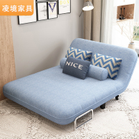洛滑折叠床两用客厅简易单人1米2午休午睡懒人沙发小户型多功能沙发床
