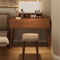 新中式梳妆台迪玛森卧室现代简约轻奢小户型网红书桌化妆台一体