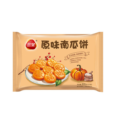 三全原味南瓜饼300g(12只)面点 小食
