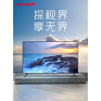 夏普（SHARP）4T-M60M6DA 60英寸4K超高清日本原装面板1.5+16G智能网络液晶平板